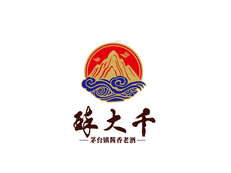 张俊的醉大千logo设计