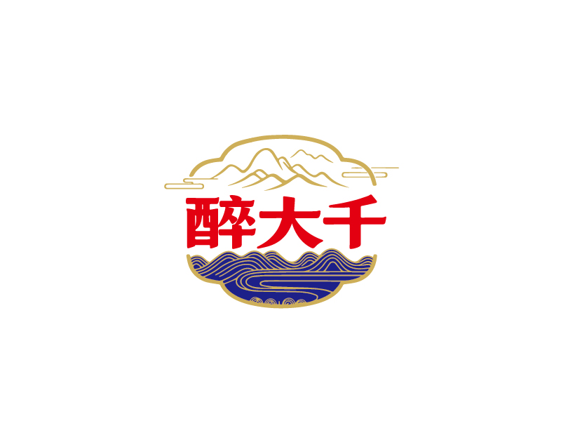 醉大千logo设计