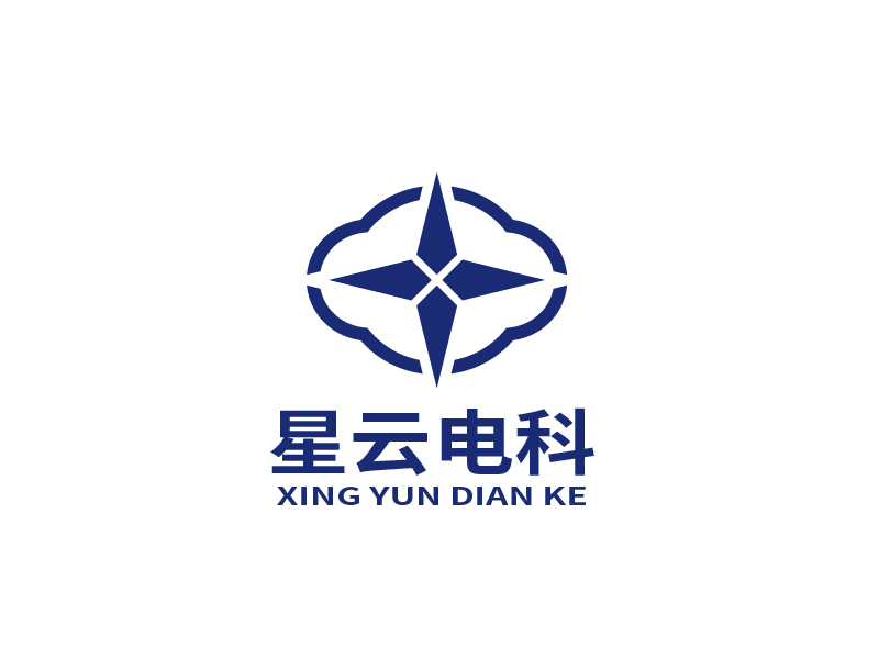 张俊的星云电科logo设计