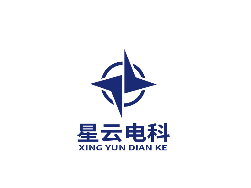 张俊的星云电科logo设计