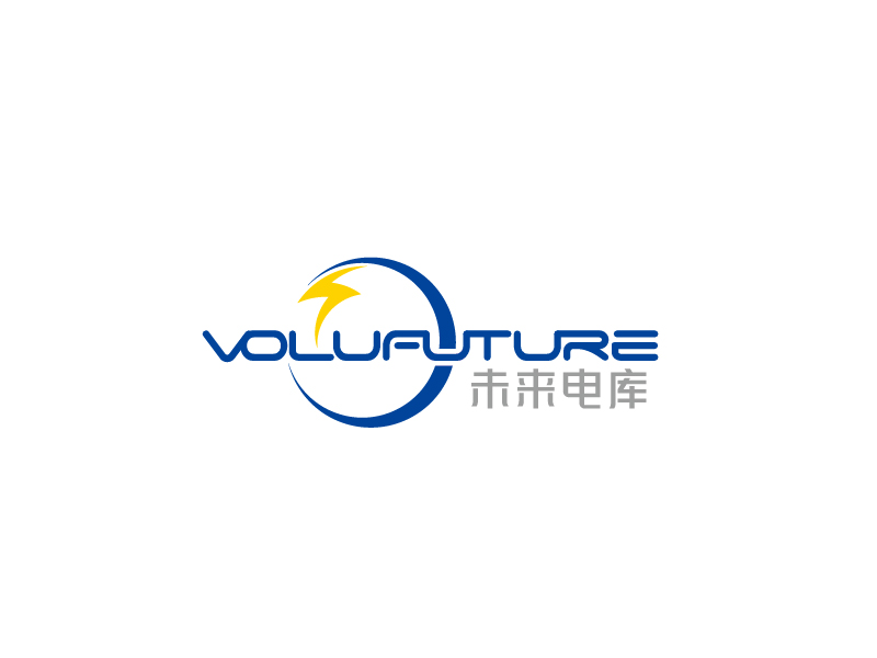 张俊的VoluFuture/未来电库 主要设计英文LOGOlogo设计