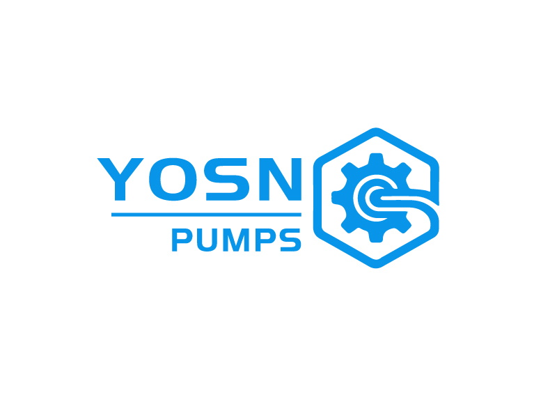 李宁的用YOSN PUMPS字母,涌顺泵业结合设计。也可以不用中文logo设计