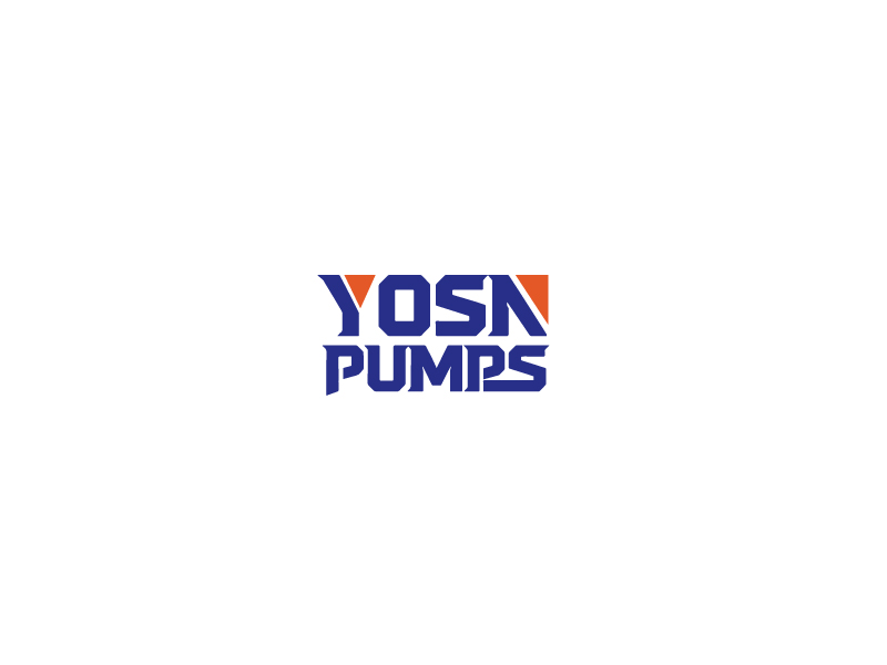 秦光华的用YOSN PUMPS字母,涌顺泵业结合设计。也可以不用中文logo设计
