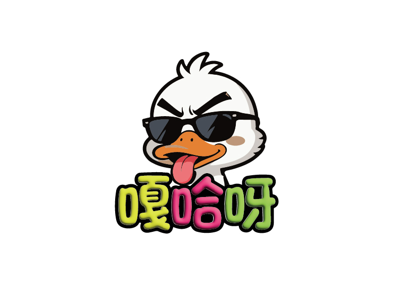 嘎哈呀logo设计