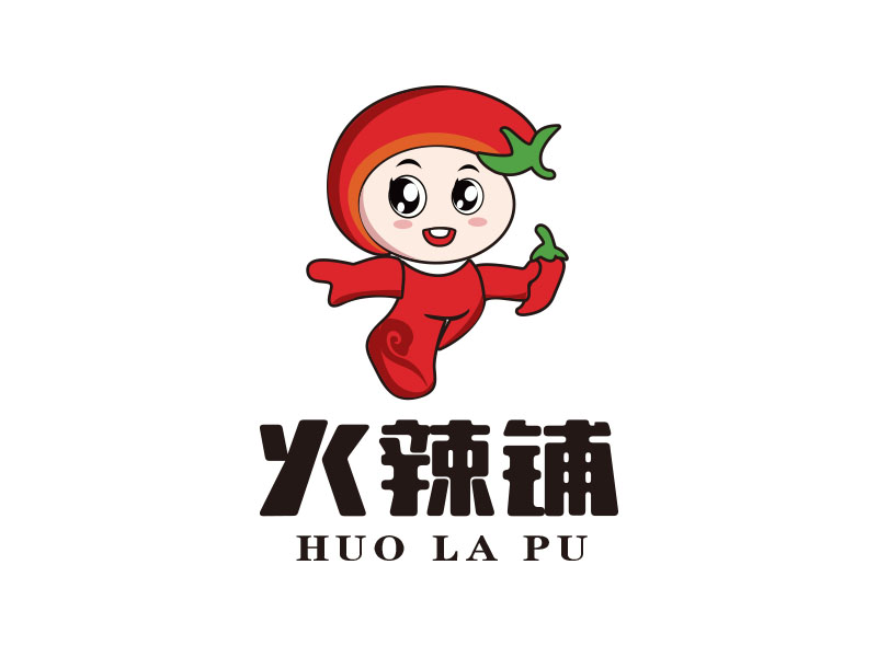 朱红娟的火辣铺logo设计