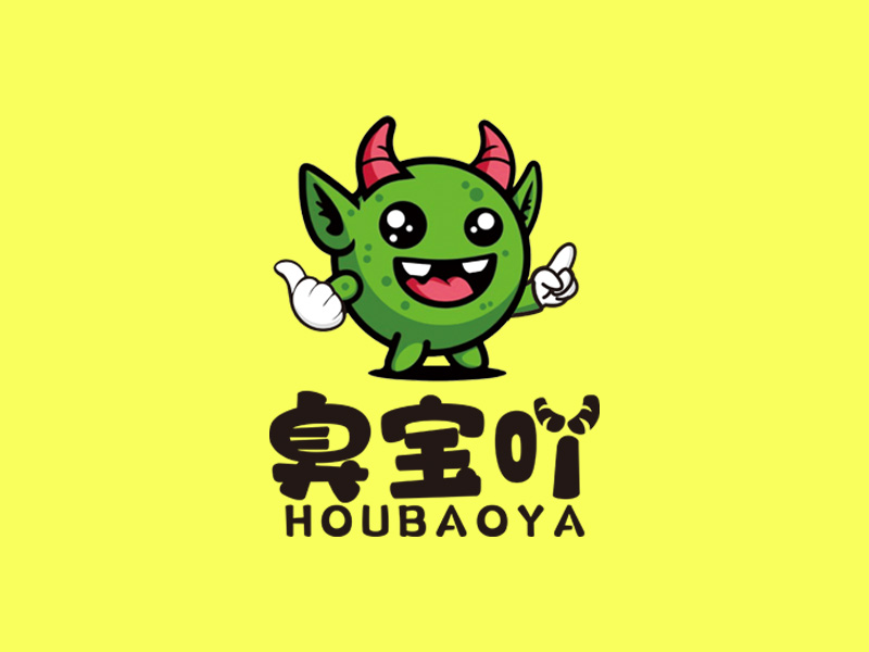 臭宝吖logo设计