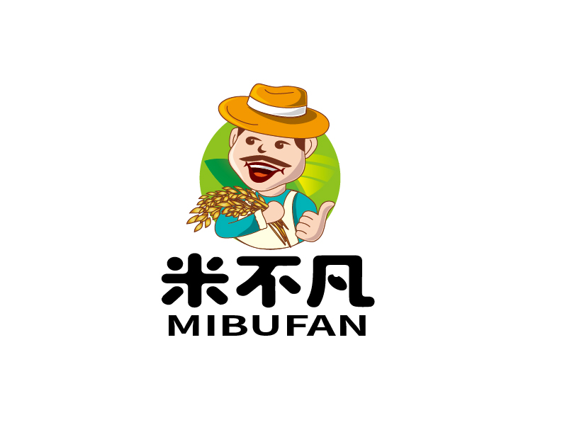 张俊的米不凡logo设计