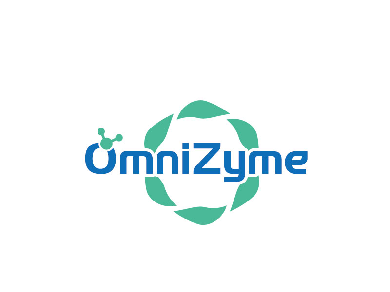 张俊的OmniZyme医药品logo设计