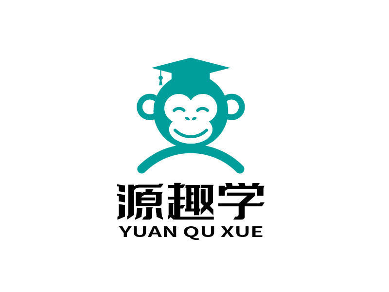 张俊的启源趣学教育培训logo设计