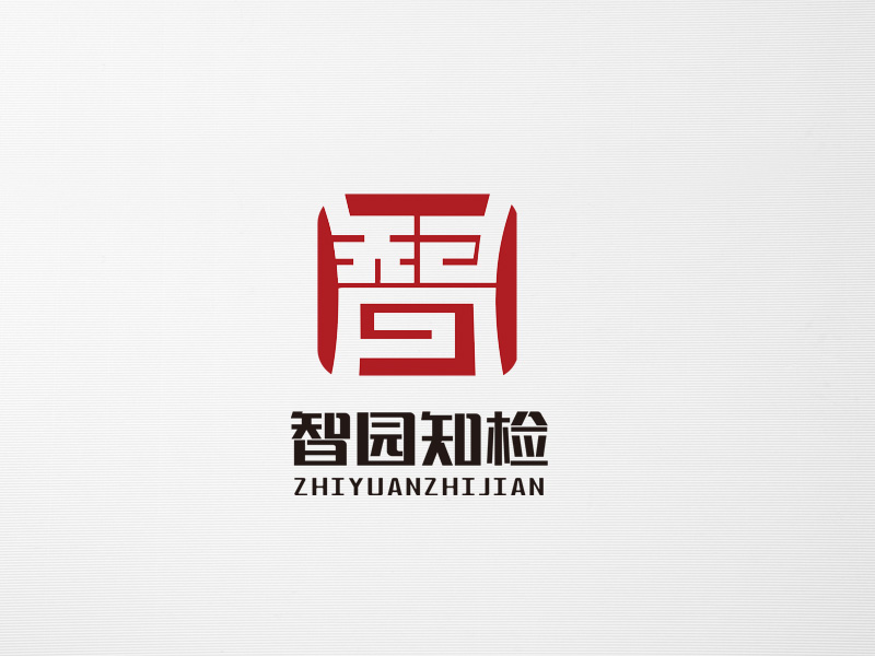 郭庆忠的智园知检logo设计
