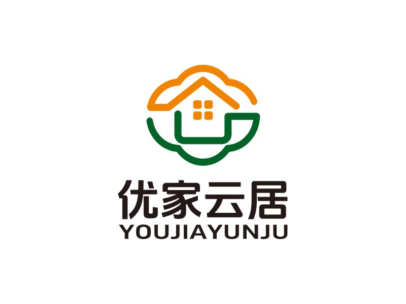 谭家强的陕西优家云居数字科技有限公司logo设计