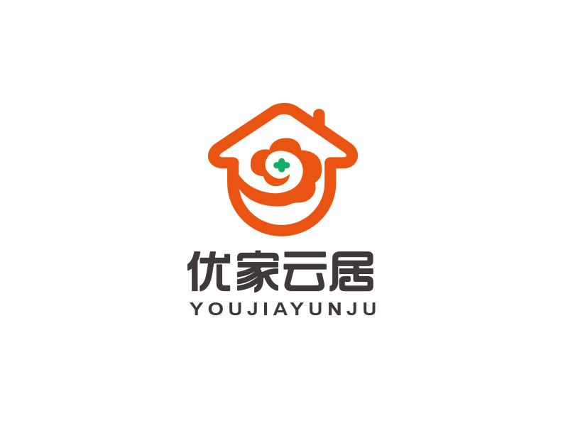 朱红娟的陕西优家云居数字科技有限公司logo设计