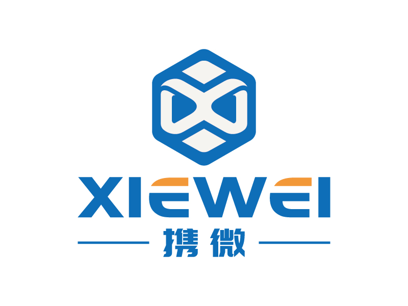 王涛的携微logo设计