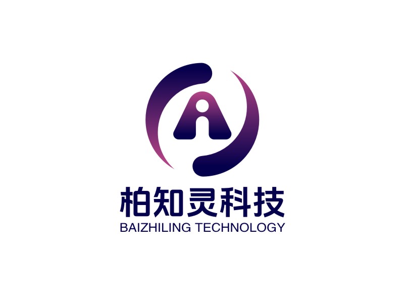 谭家强的柏知灵科技logo设计