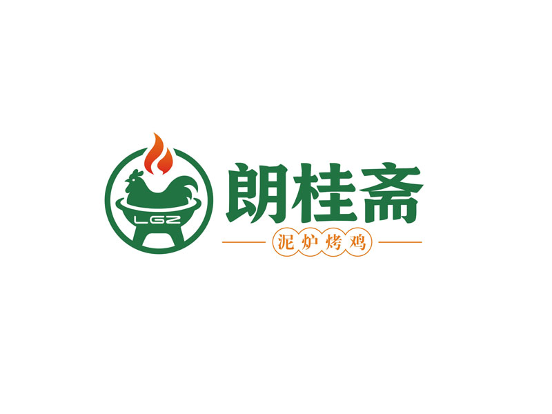 朗桂斋泥炉烤鸡logo设计