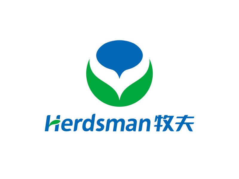 谭家强的牧夫Herdsmanlogo设计