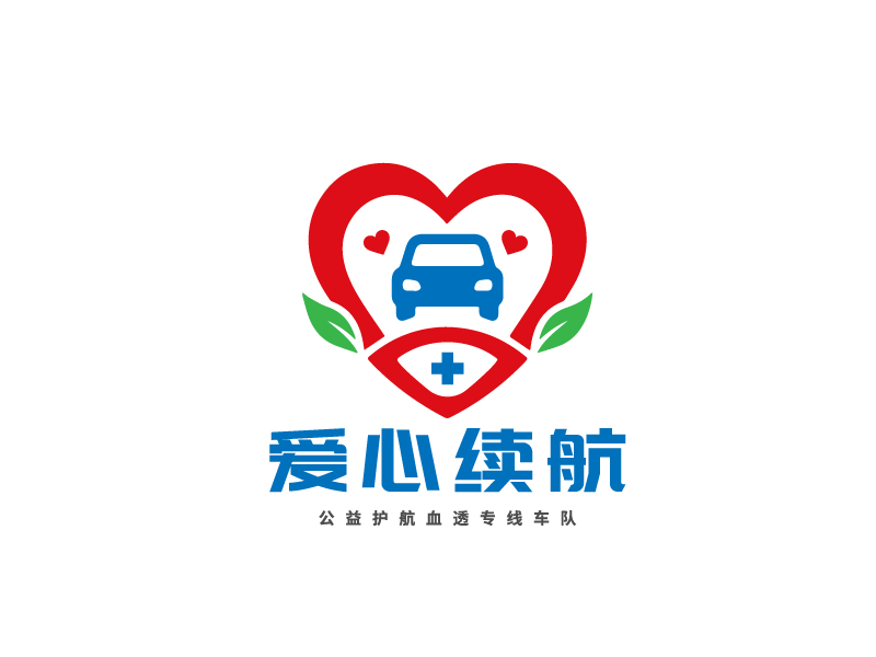 李宁的"爱心续航"车队logo设计