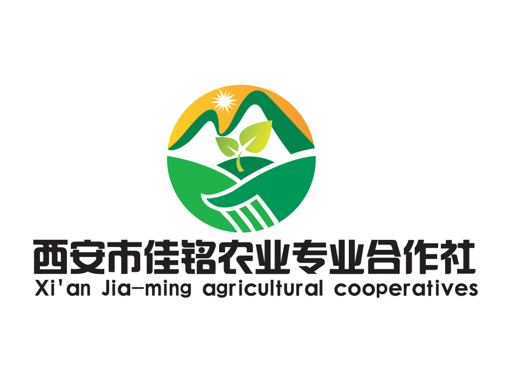 西安市佳铭农业专业合作社LOGO设计 - LOGO123