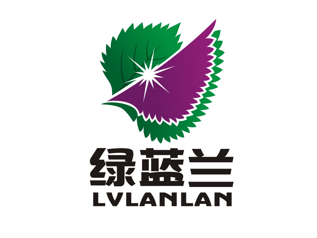 绿蓝兰LOGO设计 - LOGO123