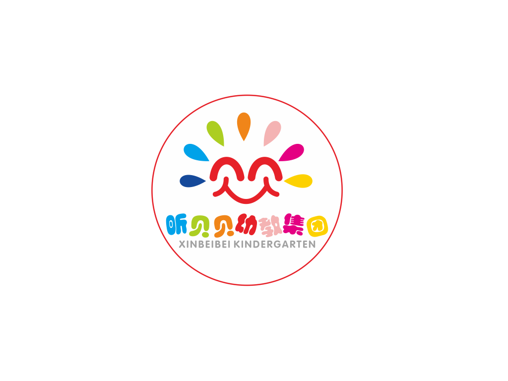 幼儿教育培训多彩logoLOGO设计 - LOGO123
