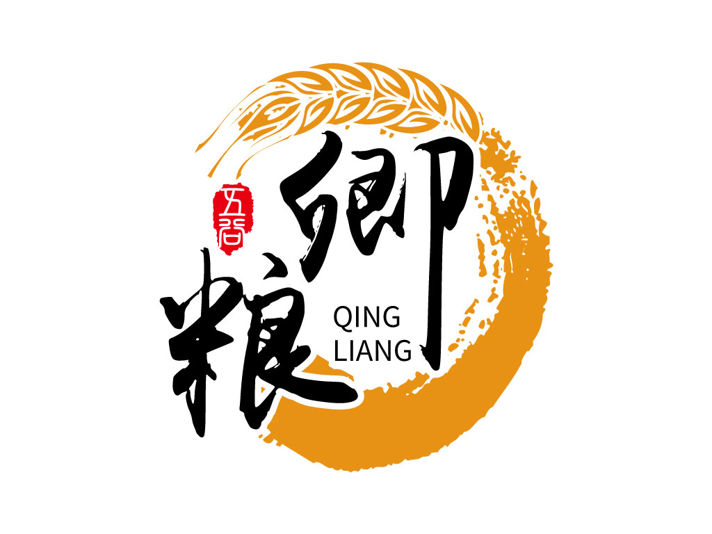 卿粮健康食品商标LOGO设计 - LOGO123