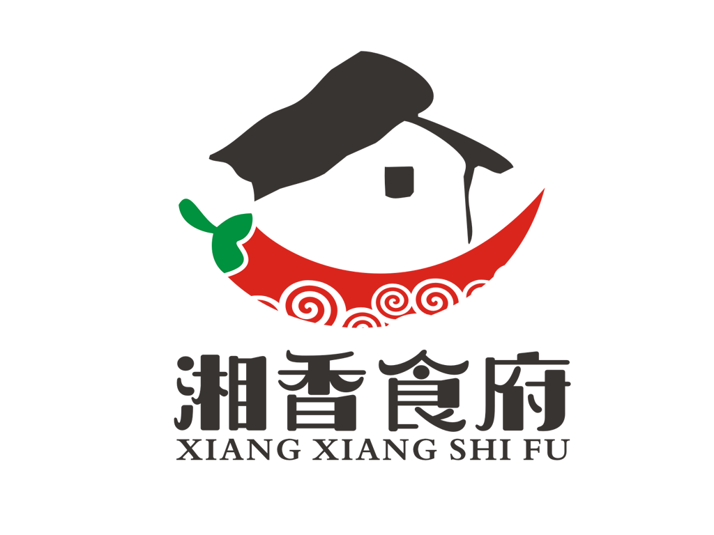 湘香食府湘菜馆标志设计LOGO设计 - LOGO123