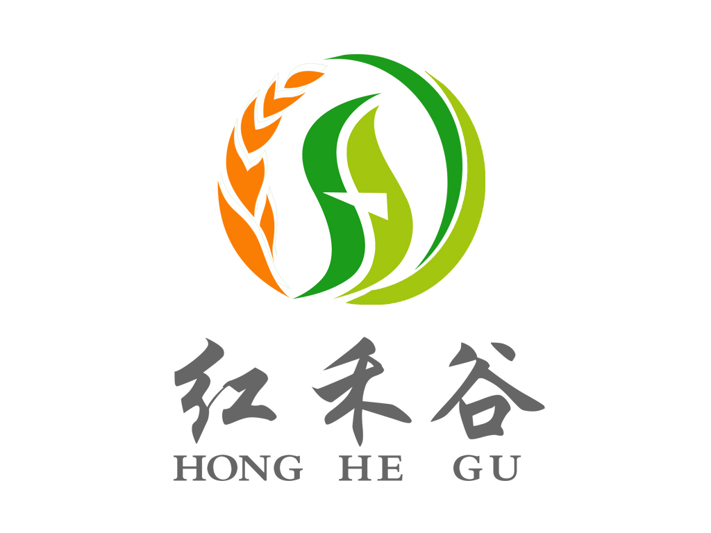 红禾谷农副产品商标设计LOGO设计 - LOGO123